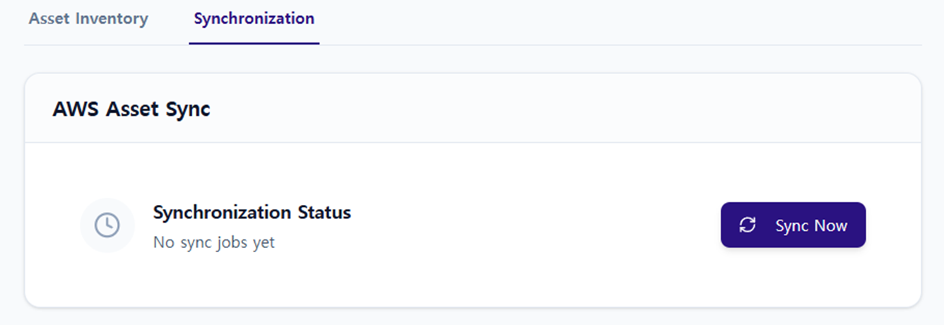 Asset sync screenshot
